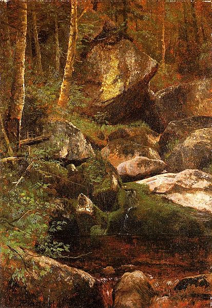 Albert Bierstadt Forest_Stream